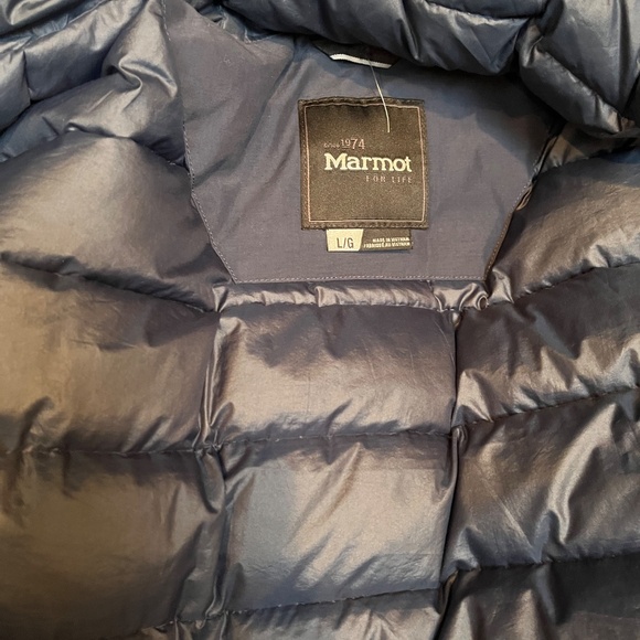 Marmot EUC Men’s 700 Down Fill Jacket Size Large Free Shipping - Picture 10 of 11